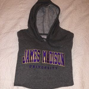 Champion James Madison University Sweatshirt hood